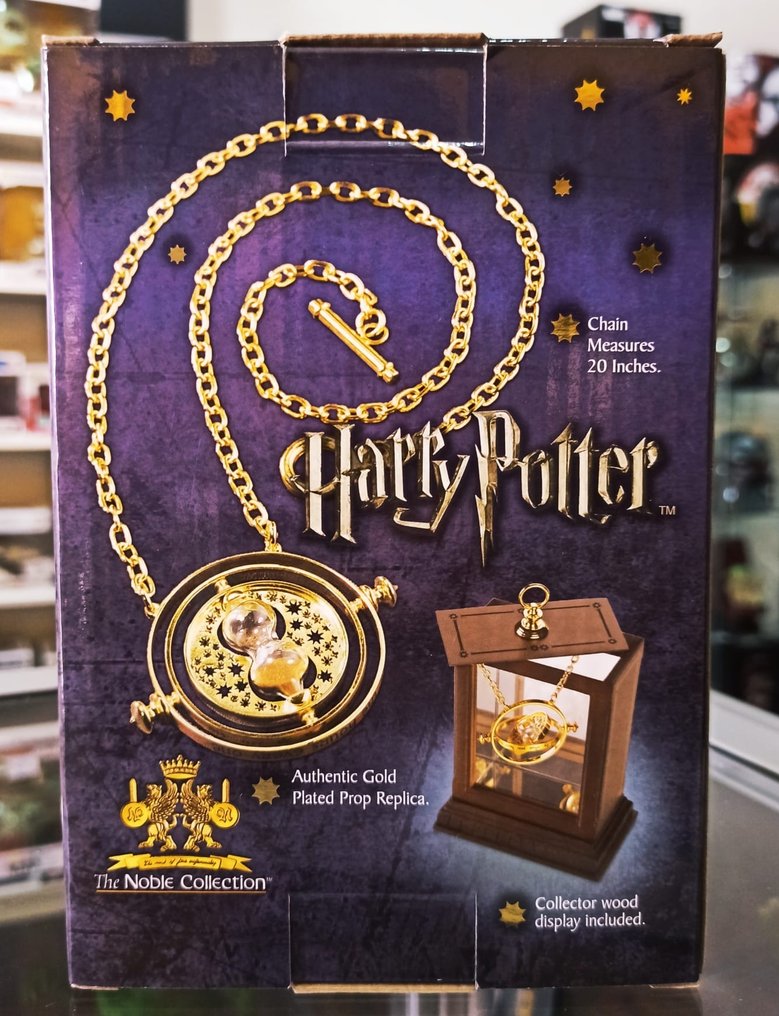 Harry Potter, - Hermione´s Time Turner 1:1 scale - Gold Plated (mint condition) #4.3
