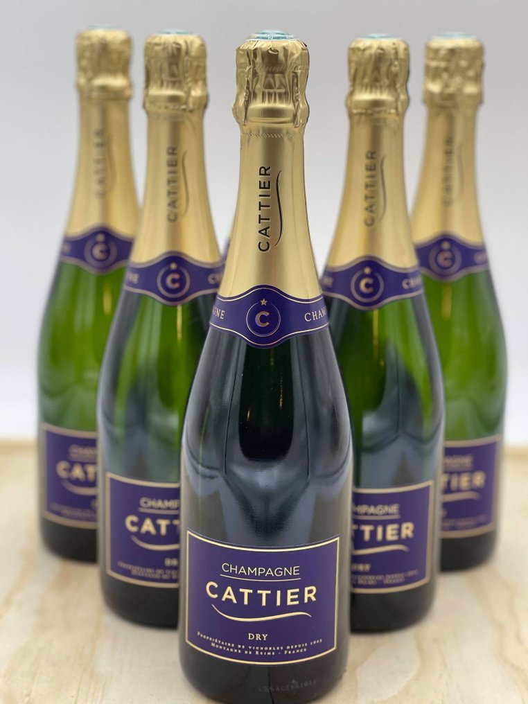 Cattier, Dry - Champagne - 6 Bouteilles (0,75 L) #1.1