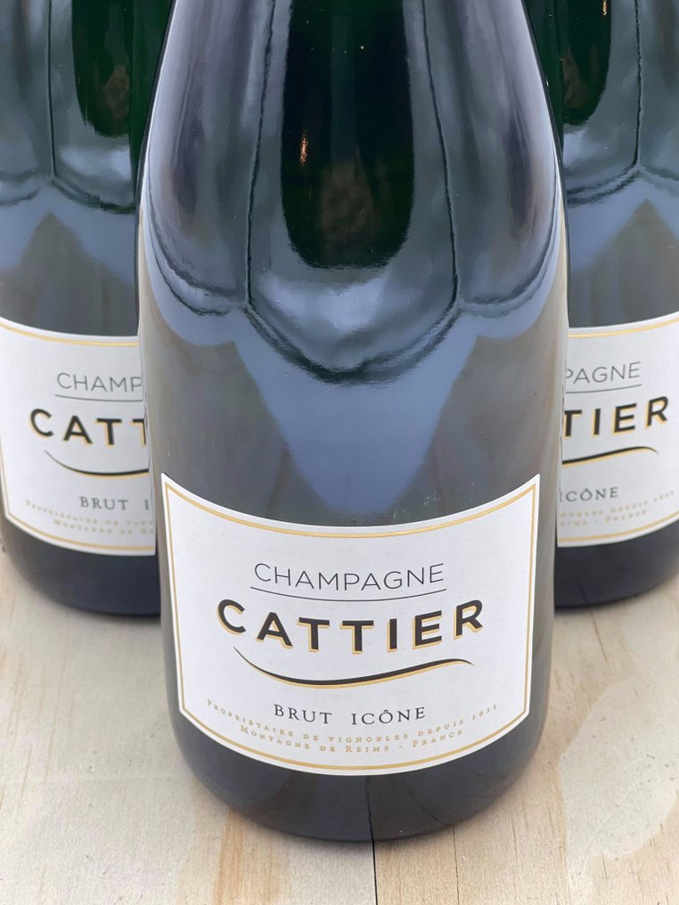 Cattier, Icone - Champagne Brut - 6 Bottles (0.75L) #1.2