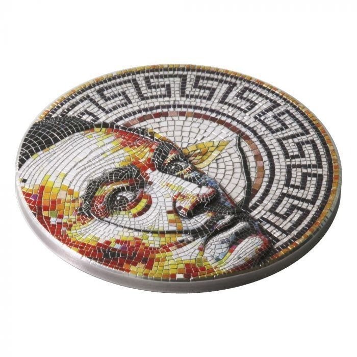 Niue. 2021 - Mosaic - Salvador Dali Antique Finish - 2 Oz #2.1