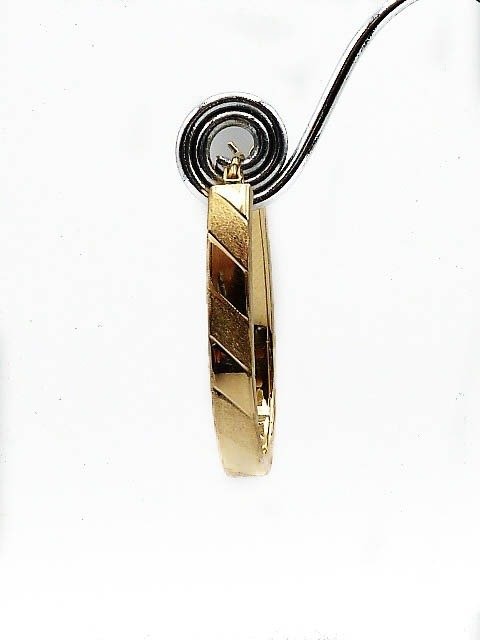 耳环 - 18K包金 黄金 #3.2