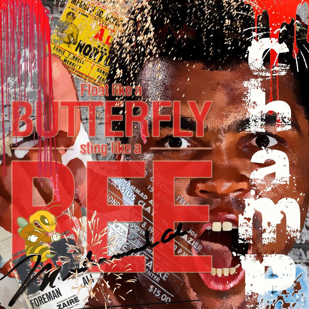 Luc Best - Muhammed Ali "All Time Greatest-Sting like a bee" #1.0