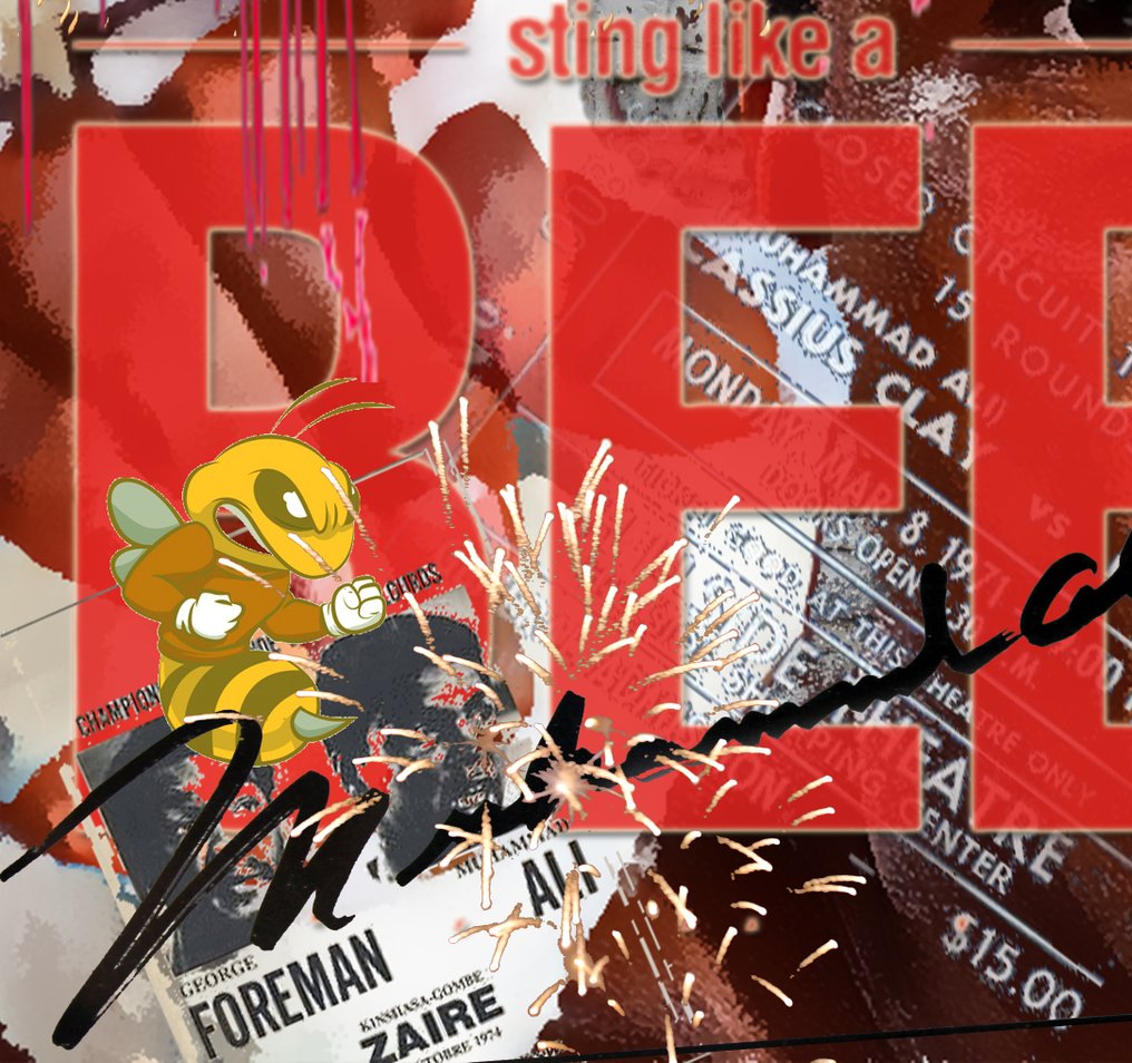 Luc Best - Muhammed Ali "All Time Greatest-Sting like a bee" #1.0