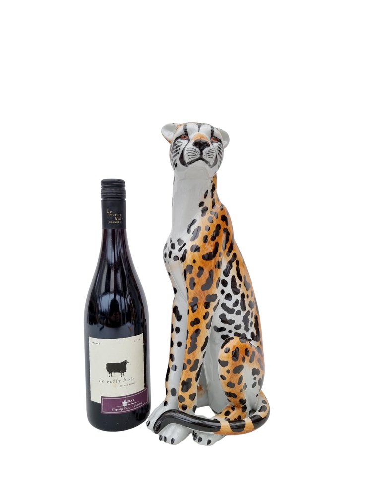 Figurka - Leopard - Porcelana #2.1