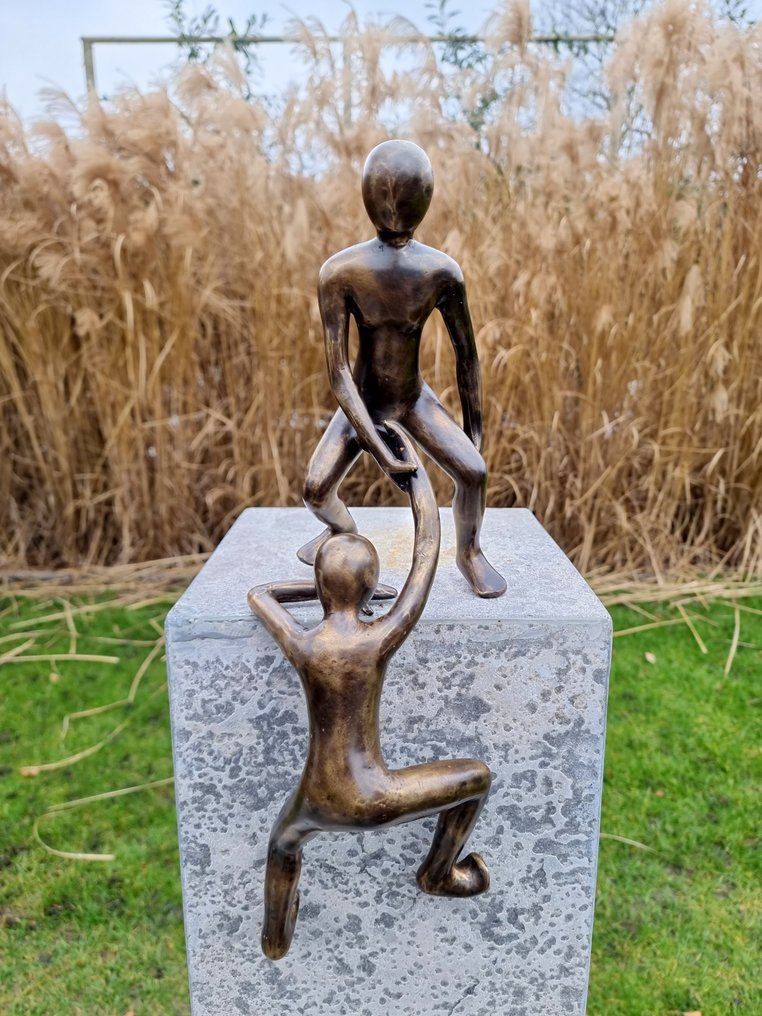 Veistos, De helpende hand - 45 cm - Pronssi #4.3
