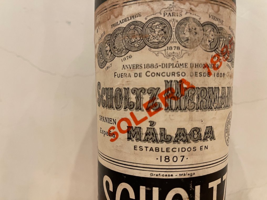 1885 Solera Scholtz - Μάλαγα - Î¦Î¹Î¬Î»Î· (0,7L) #2.1