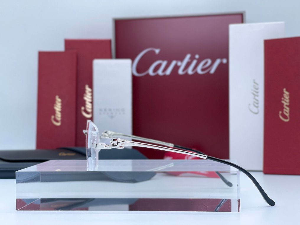 Cartier - Panthere Silver Gold Planted 18k - 眼鏡 #3.1