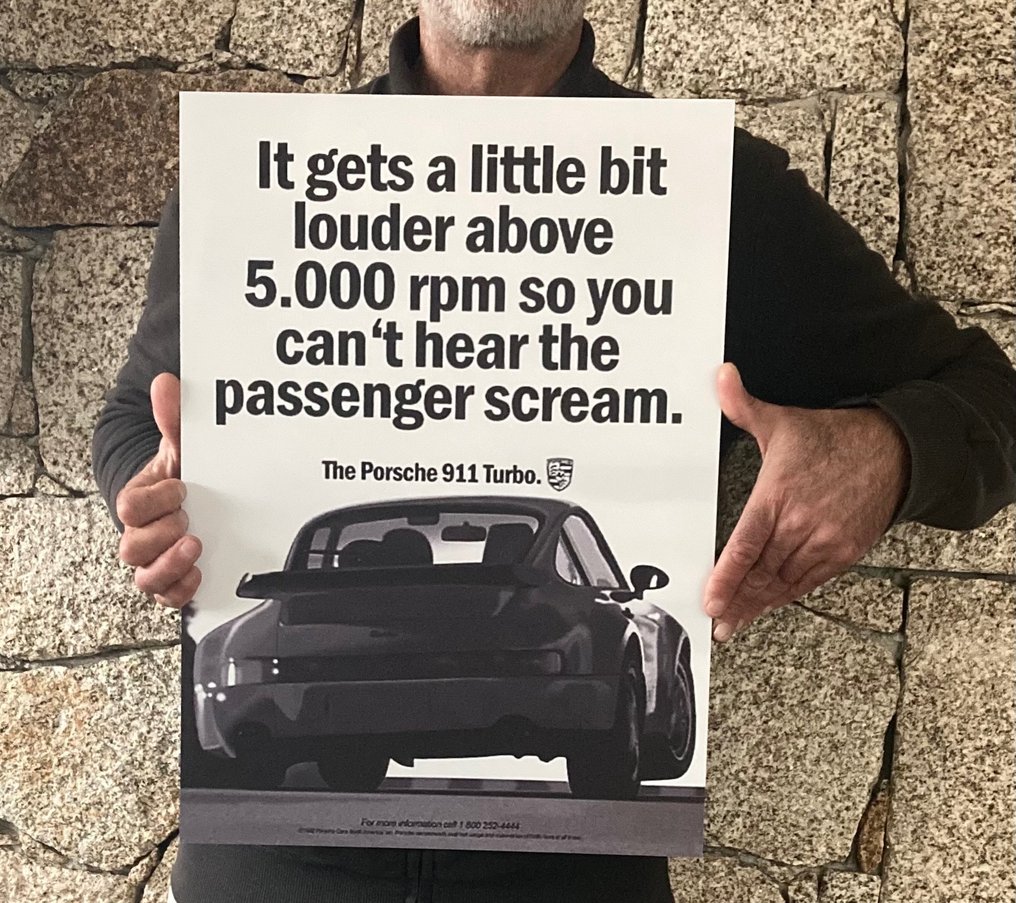 铝广告海报 - Porsche - The Porsche 911 Turbo -NO ENVIO A CANARIAS #1.0