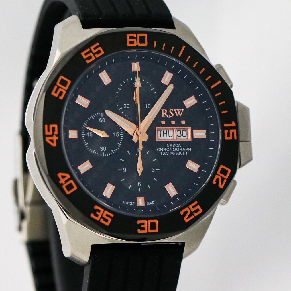 RSW - Swiss Watch - RSW4450B-SBX-3 - Ingen mindstepris - Mænd - 2010-2020 #1.0