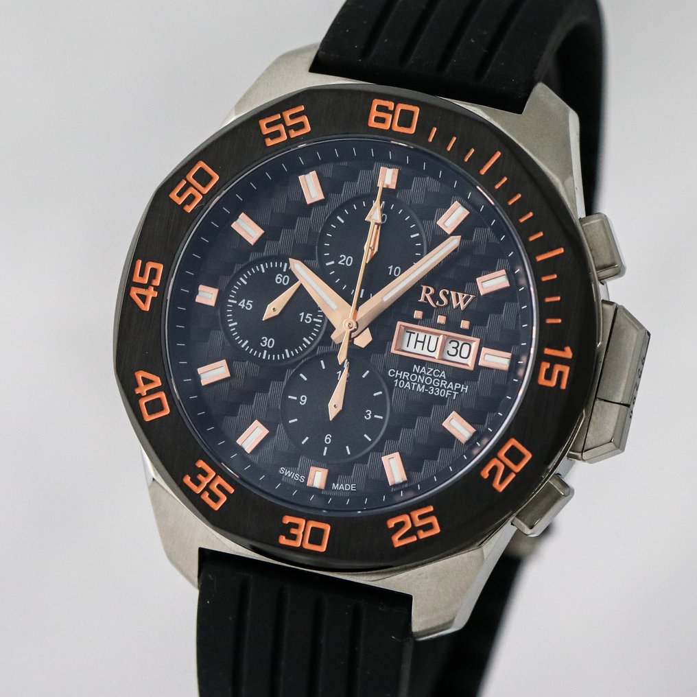 RSW - Swiss Watch - RSW4450B-SBX-3 - Ingen mindstepris - Mænd - 2010-2020 #1.0