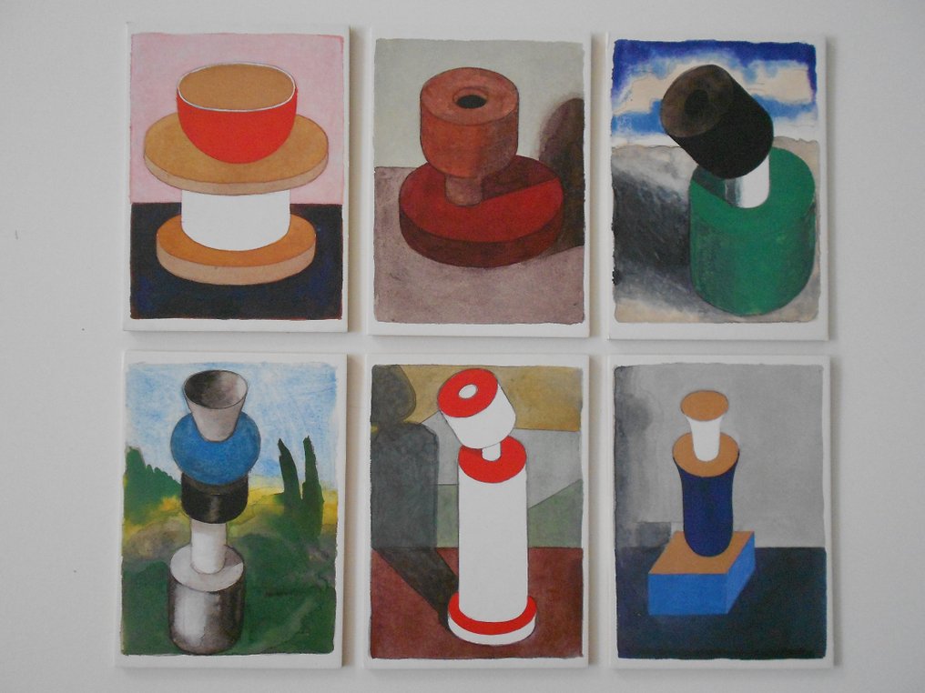 Ettore Sottsass - Acquerelli - 1994 #1.0