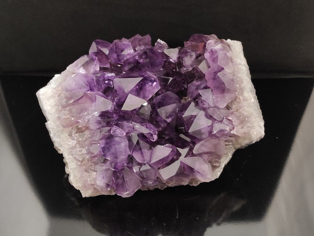 Αμέθυστος Drusa - Ύψος: 10 cm - Πλάτος: 15 cm- 2960 g - (1) #1.0