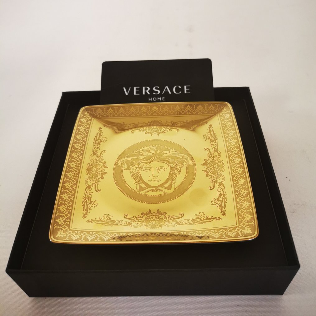 Rosenthal - Versace - 碗 - "Golden Medusa" - 陶瓷 #1.0