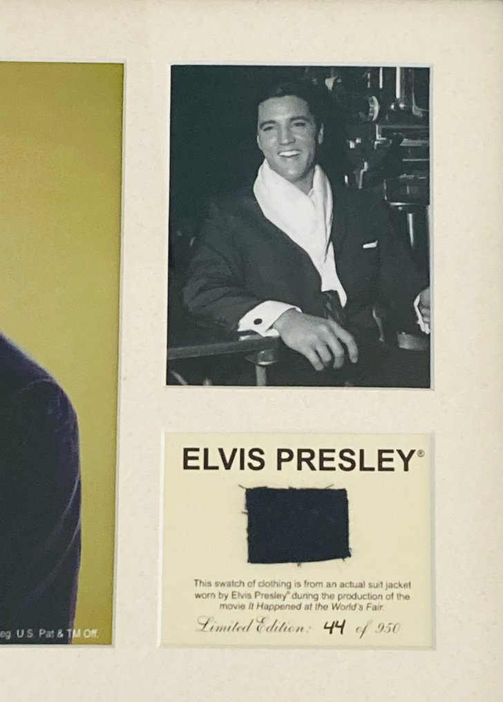 Elvis Presley - Official & Licensed Piece Suite Worn in 1962 Movie - Fanatics COA - Κοστούμι #2.2