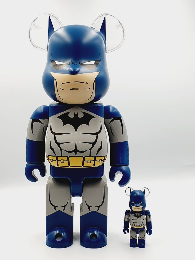 Batman x DC comic  X Medicom Toy Be@rbrick - Batman (Hush) 400% & 100% Bearbrick 2022 #1.1