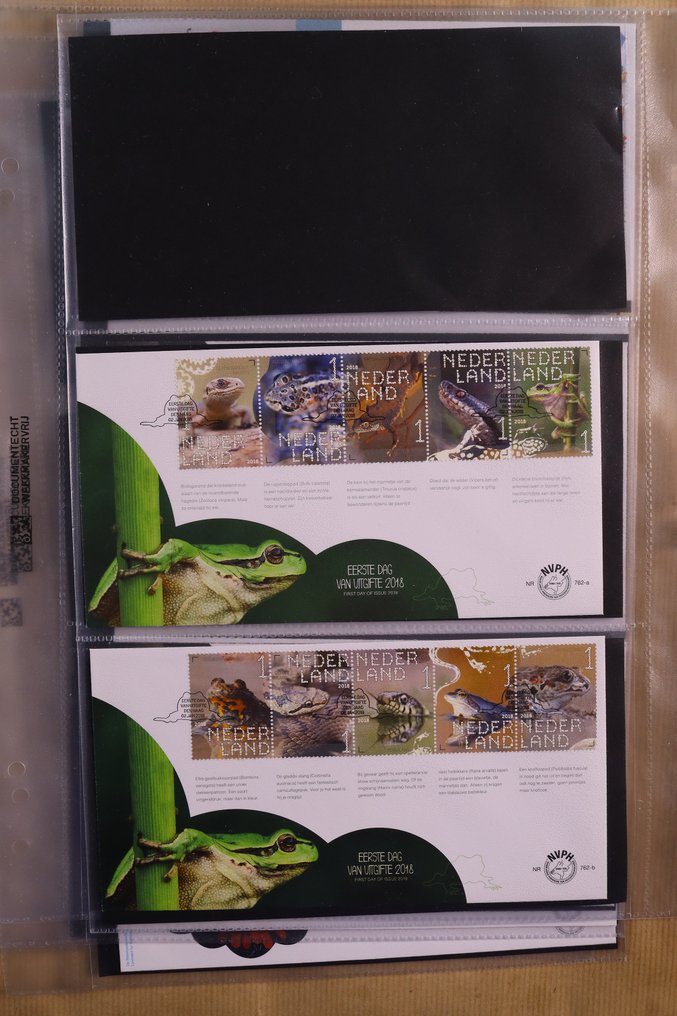 Nederland 2018 - Complete årgang FDC's - Gratis frakt globalt* - NVPH E762a/E779b #1.0