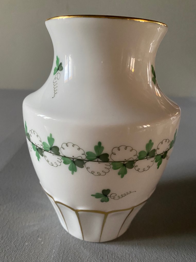 Herend - 花瓶  - 瓷器 - Vaas 遇见欧芹叶 #2.1