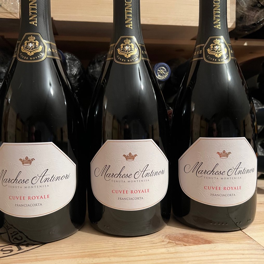 Marchesi Antinori, Marchesi Antinori,  Tenuta Montenisa Cuvee Royale - Franciacorta - 6 Garrafas (0,75 L) #2.1