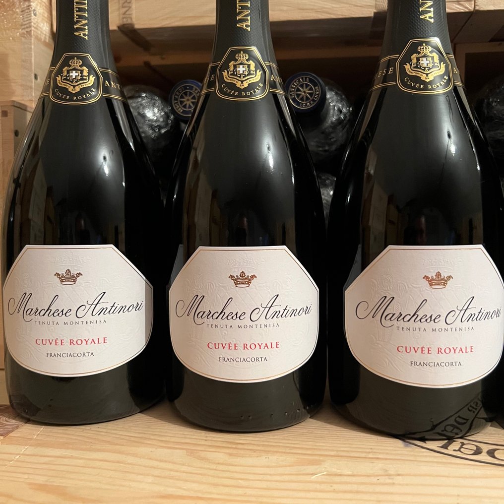 Marchesi Antinori, Marchesi Antinori,  Tenuta Montenisa Cuvee Royale - Franciacorta - 6 Garrafas (0,75 L) #1.0