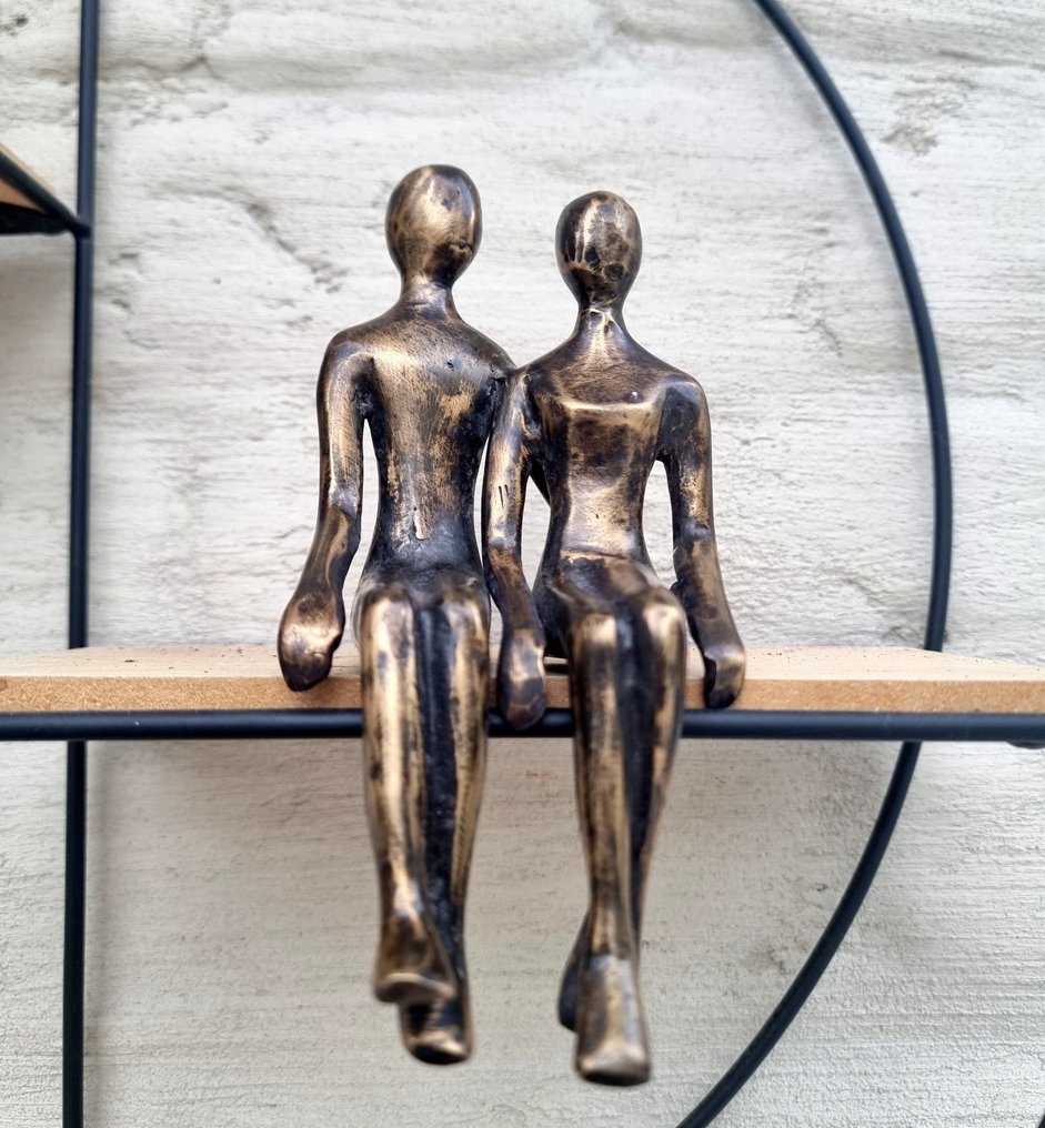 Figurine - An abstract couple - Bronze #1.0