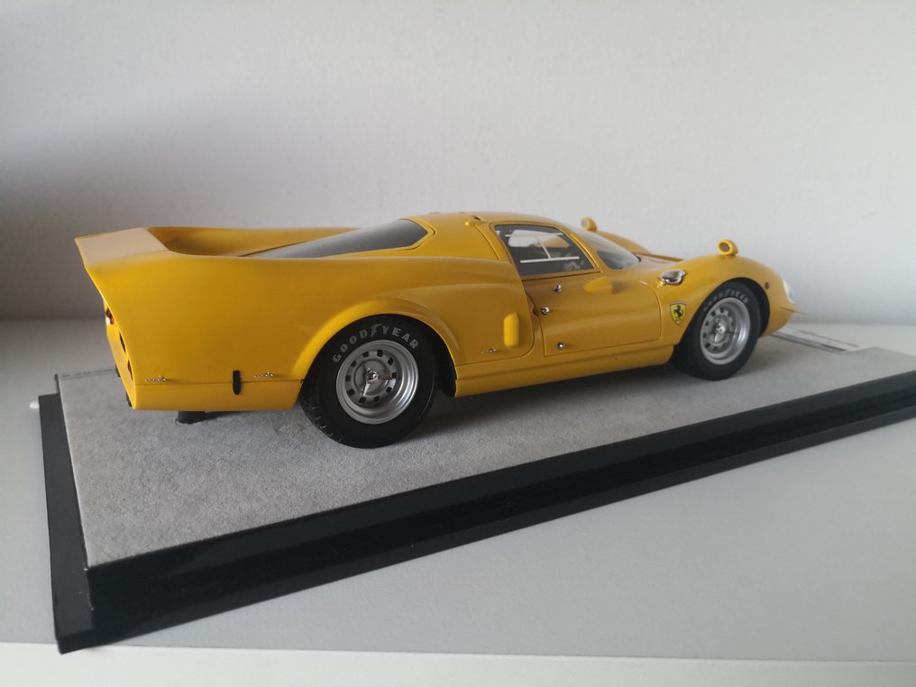 Tecnomodel 1:18 - 模型賽車 - Ferrari 365P2/3 Drogo 1967 Giallo Modena - TM18-255D #4.3