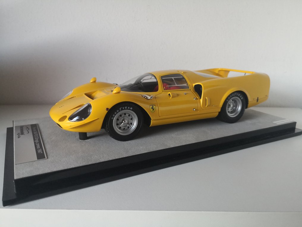 Tecnomodel 1:18 - 模型賽車 - Ferrari 365P2/3 Drogo 1967 Giallo Modena - TM18-255D #1.0