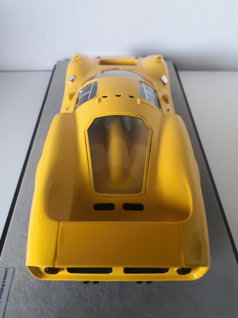 Tecnomodel 1:18 - 模型賽車 - Ferrari 365P2/3 Drogo 1967 Giallo Modena - TM18-255D #2.1