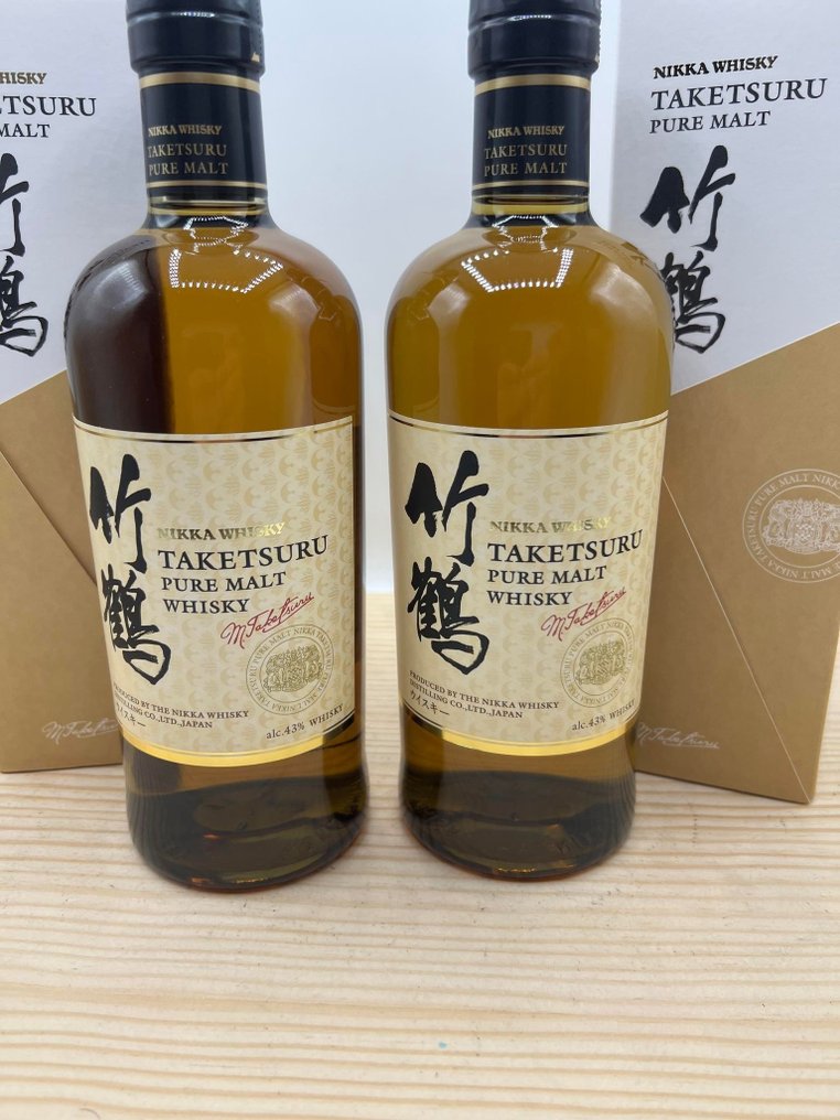 Taketsuru Pure Malt - Nikka  - 70cl - 2 bottles #1.0