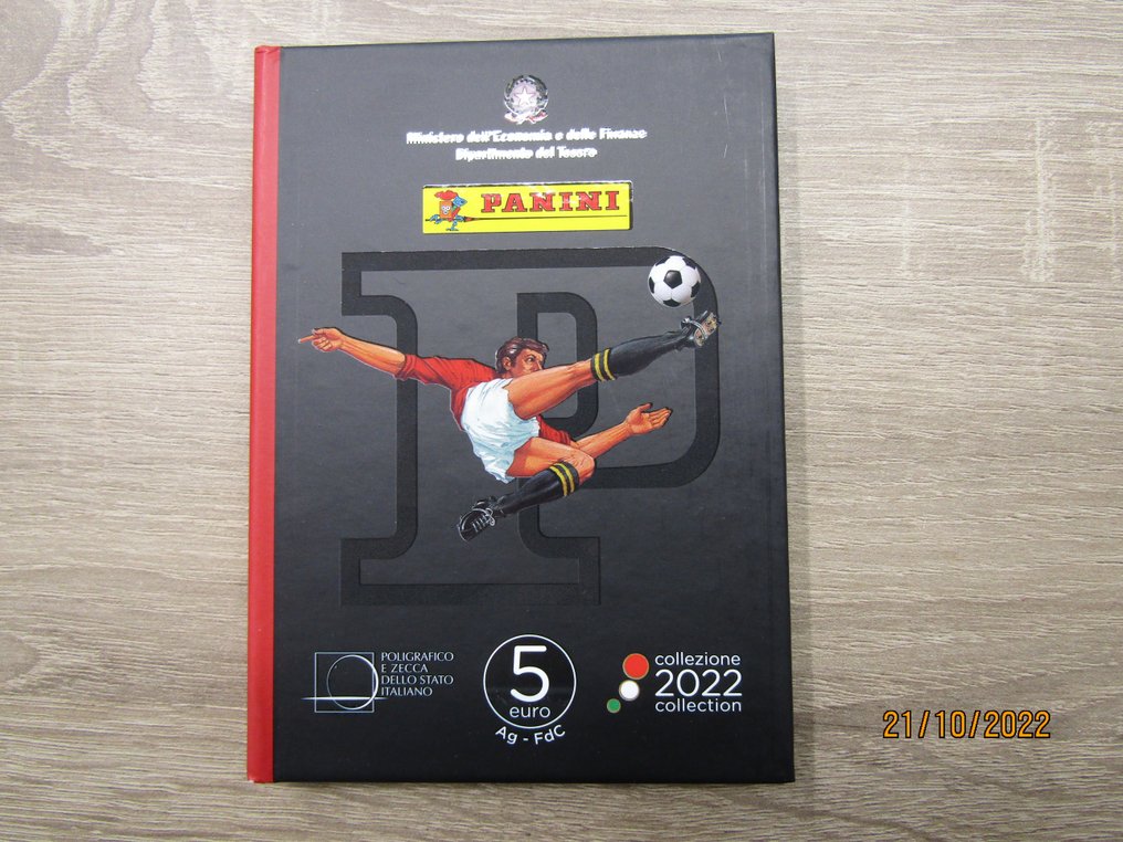 Ιταλία. 5 Euro 2022 "Panini" - Trittico  (χωρίς τιμή ασφαλείας) #1.0
