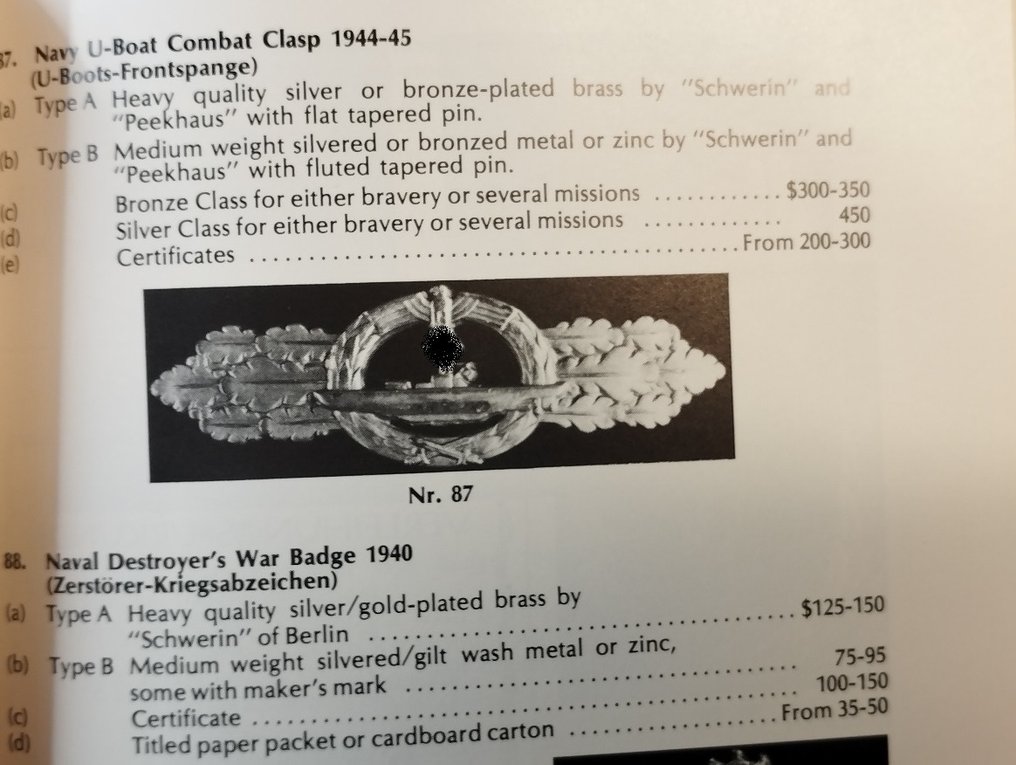 - - Forman's: Guide to Third Reich German Awards....and their Values - 1993 #2.1