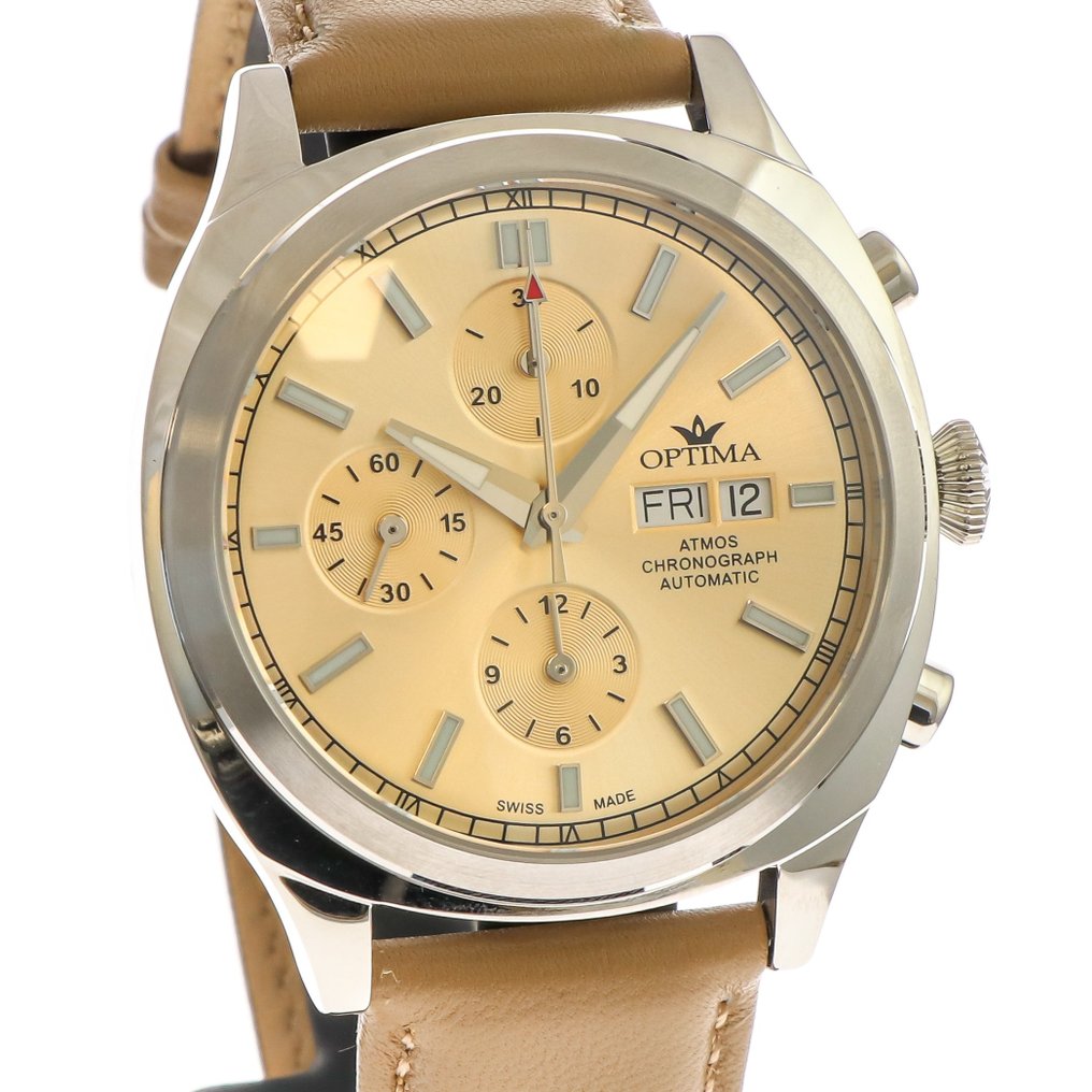 Optima - Atmos Valjoux Automatic - OSAC449-SL-44 - 沒有保留價 - 男士 - 2010-2020  #1.0