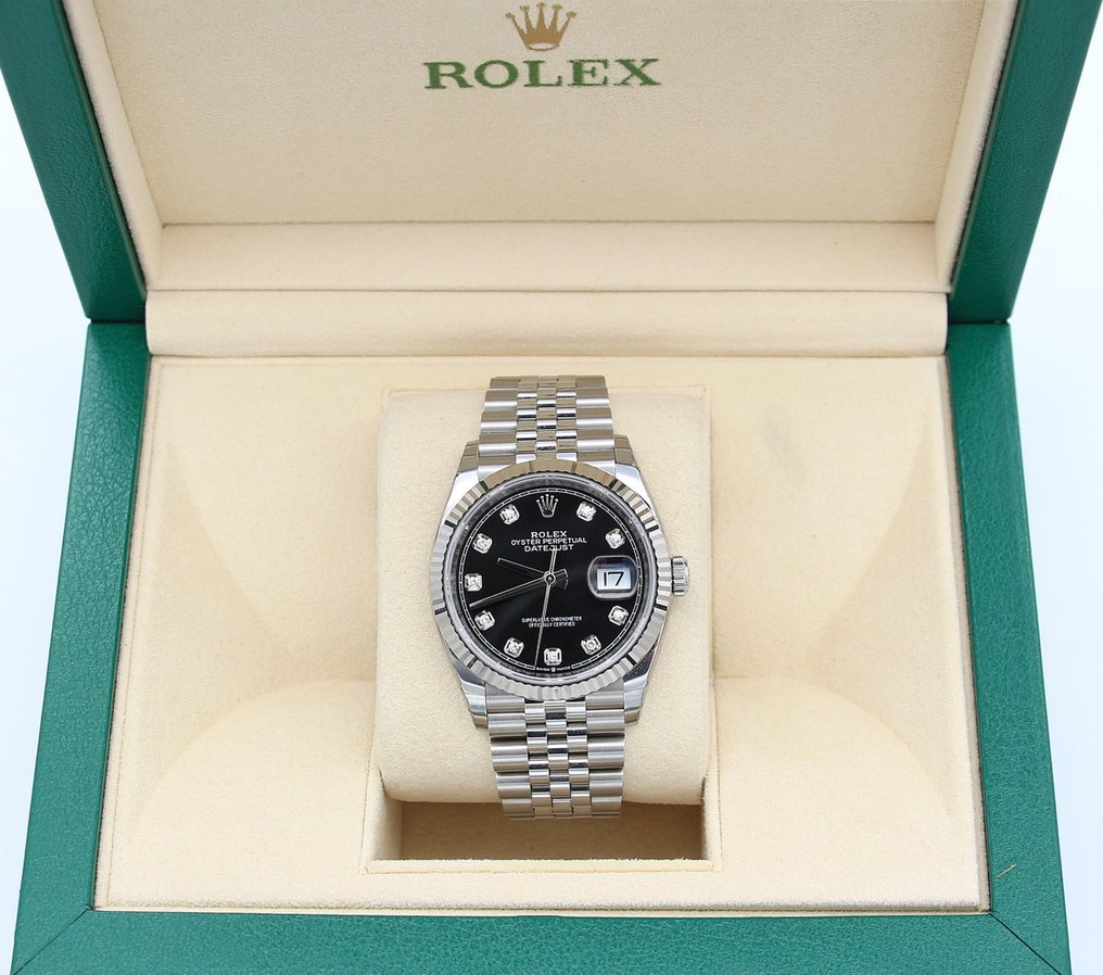Rolex - Oyster Perpetual Datejust 36 'Black Diamonds Dial' - 126234 - Unisex - 2011-nykypäivä #1.2