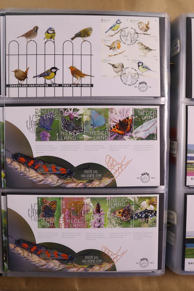 Ολλανδία 2019 - Ολοκληρώστε το jaargang FDC's - Δωρεάν αποστολή σε όλο τον κόσμο* - NVPH E780/E796 #3.2