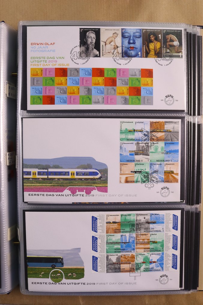 Ολλανδία 2019 - Ολοκληρώστε το jaargang FDC's - Δωρεάν αποστολή σε όλο τον κόσμο* - NVPH E780/E796 #4.3