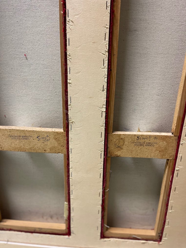 Turi Simeti (1929-2021) - Composizione bianca #4.3