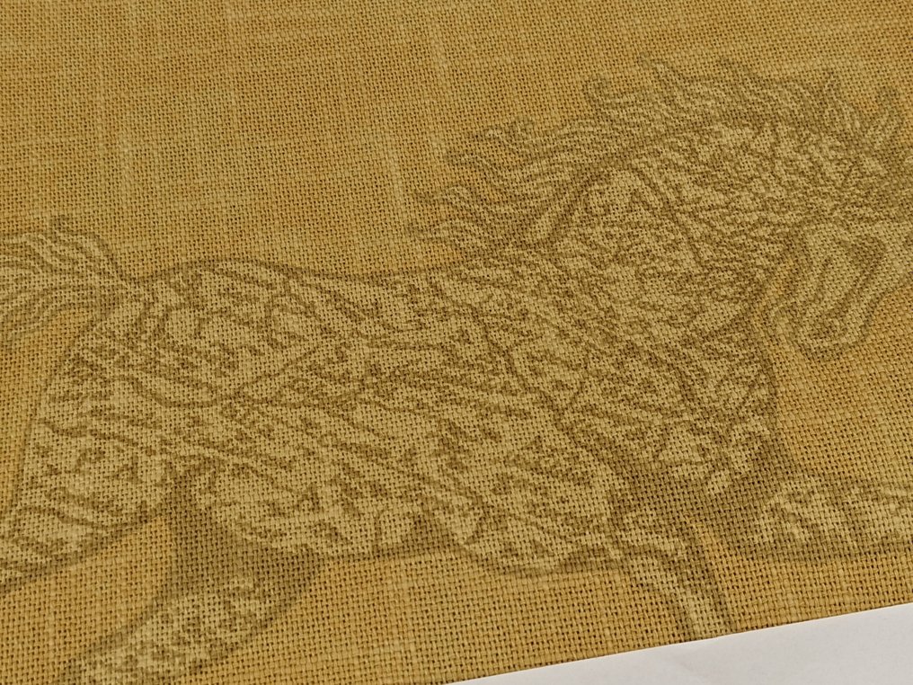 Taglio tessuto Kilim Zimbawe Oro by Andrew Martin per Luxury Living Group - Andes - Tejido de tapicería  - 525 cm - 140 cm #3.2