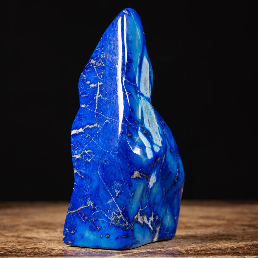 Fantastisk Lapis Lazuli - AAA kvalitetsprøve - Fri form - Højde: 195 mm - Bredde: 110 mm- 1670 g #1.1