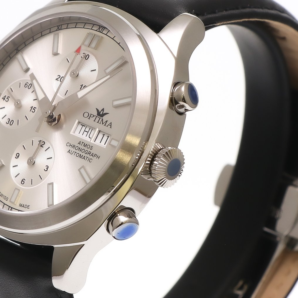 Optima - ATMOS Valjoux automatic - OSAC449-SL-1 - Ingen mindstepris - Mænd - 2020+  #4.3
