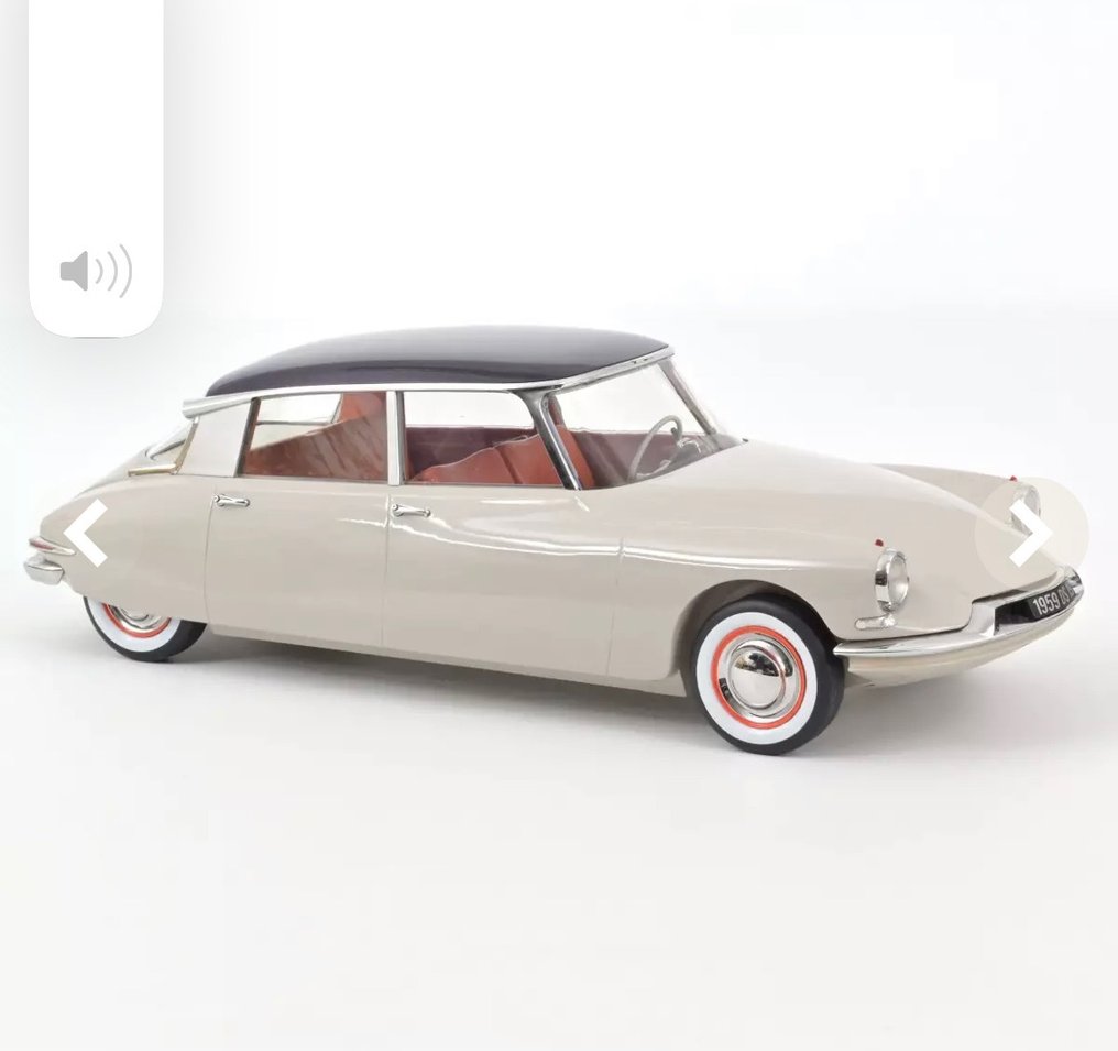 Norev 1:12 - Miniatura de sedan -Citroen DS 19 Limited Edition - 1959 #2.1