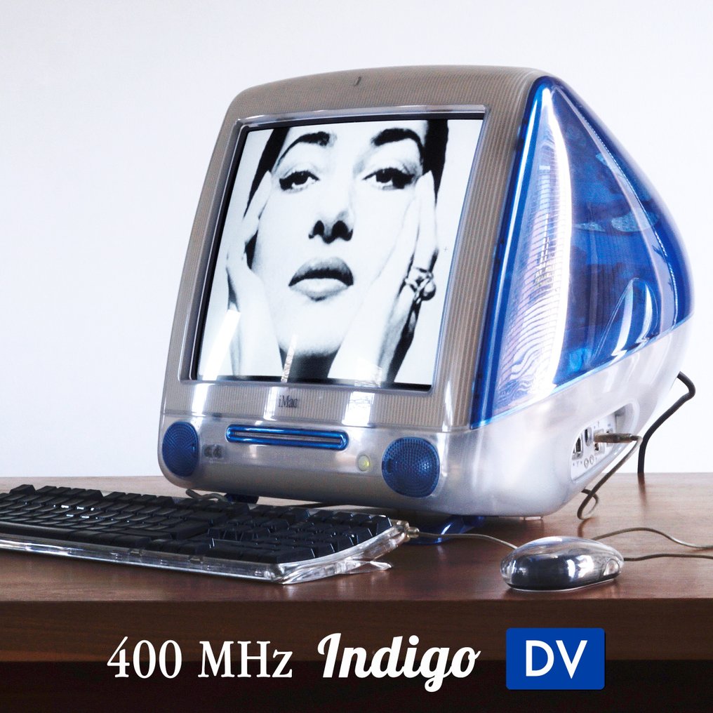 Apple iMac G3 INDIGO 400Mhz - including pro keyboard & mouse - iMac - Mit Ersatzverpackung #1.1