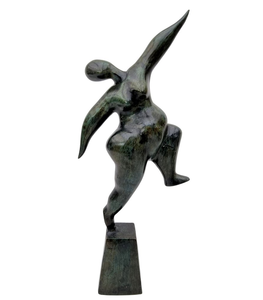 雕塑, A modernist bronze - 53 cm - 黄铜色 #2.1