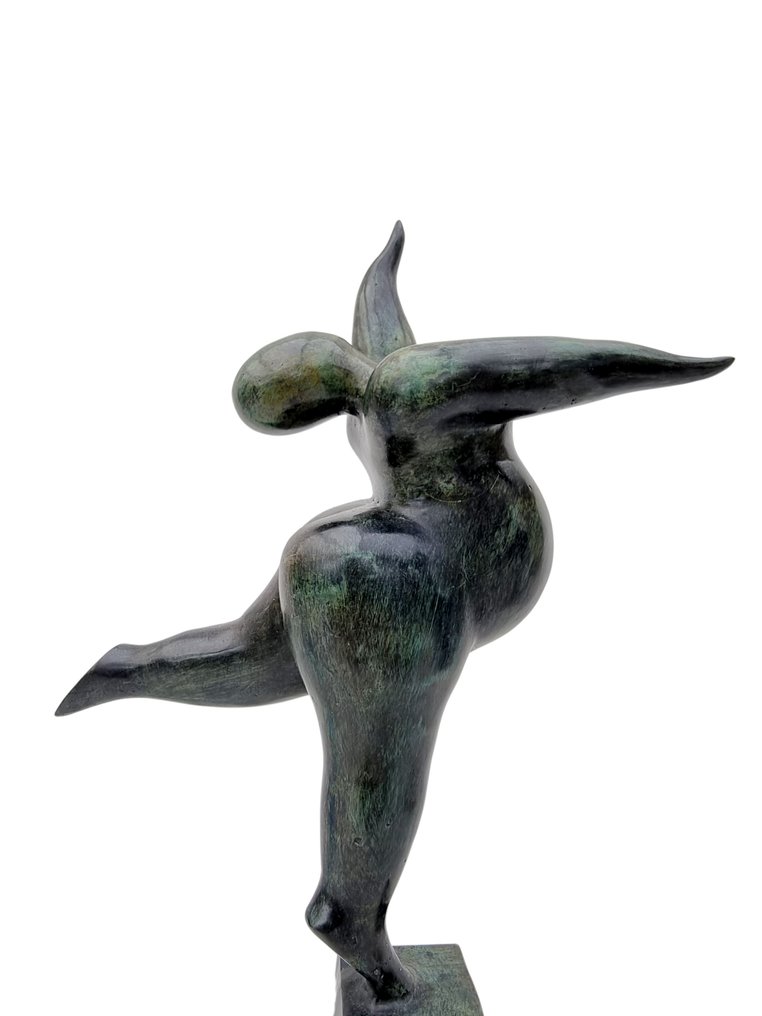 Veistos, A modernist bronze - 52 cm - Pronssi #2.1