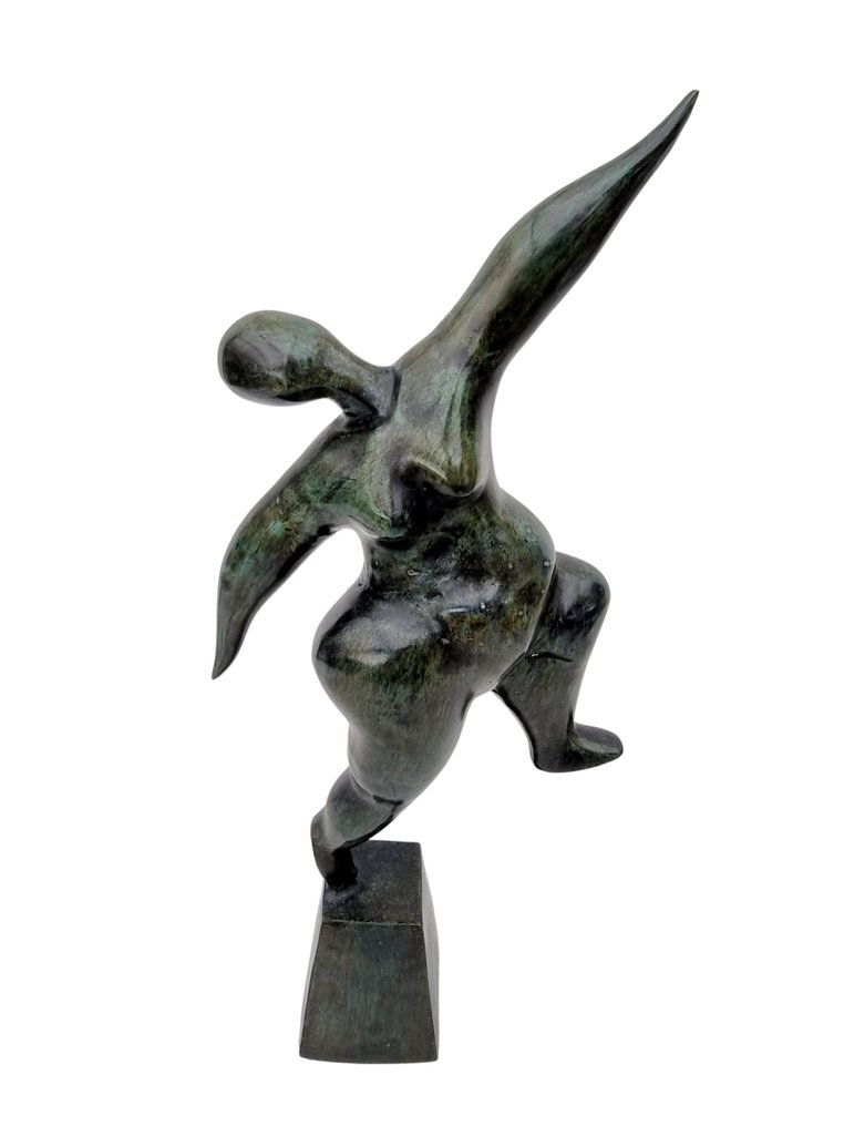 雕塑, A modernist bronze - 53 cm - 黄铜色 #1.2