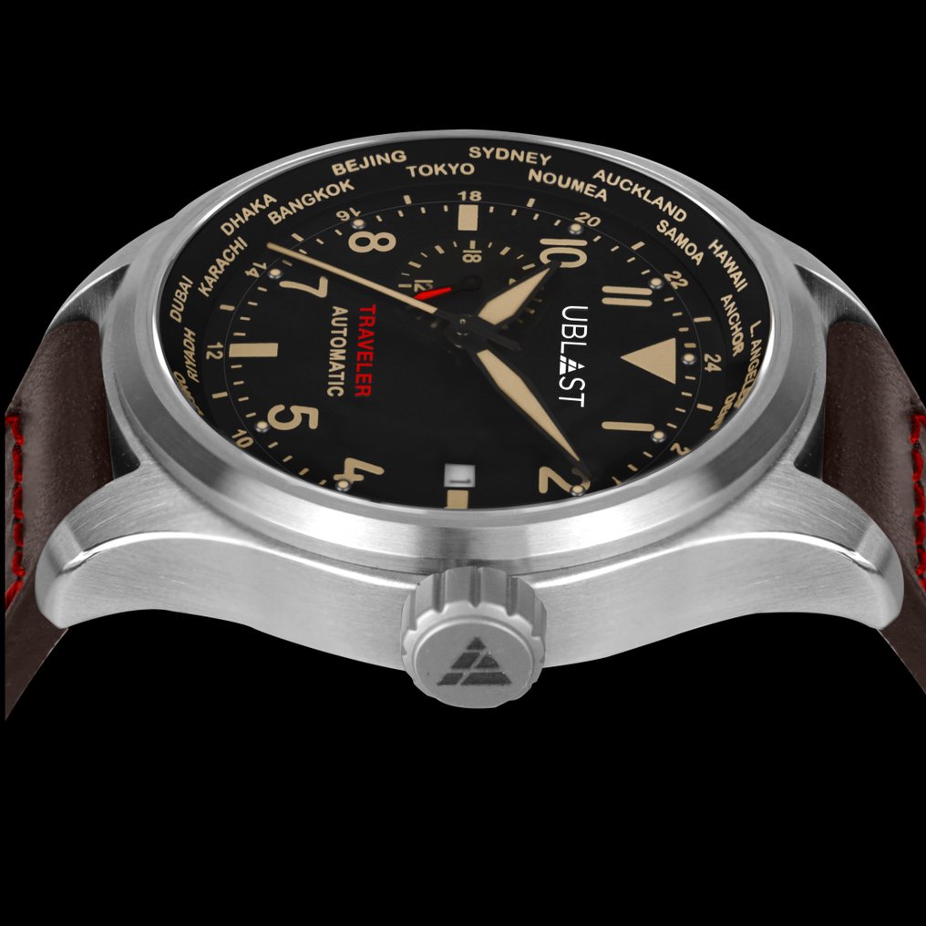 Ublast - Traveler Automatic World Time - REF.UBTR47BN/RD - Men - 2025 #3.2