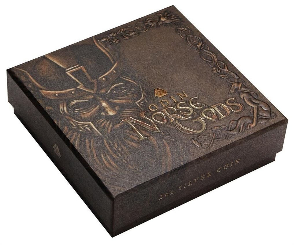 Tuvalu. 2 Dollars 2016 Odin. 2 oz (.999) with COA ad BOX #1.0