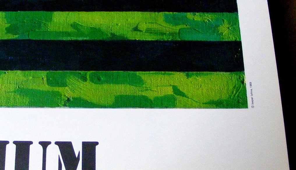 Jasper Johns (after) - Moratorium - 1960年代 #3.1