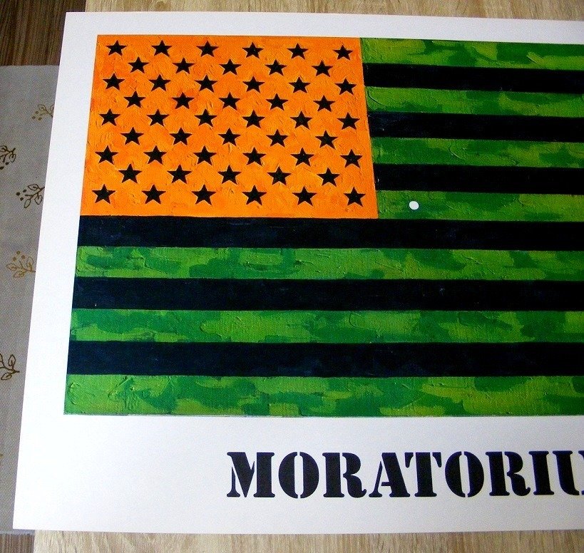 Jasper Johns (after) - Moratorium - Lata 60. #2.1