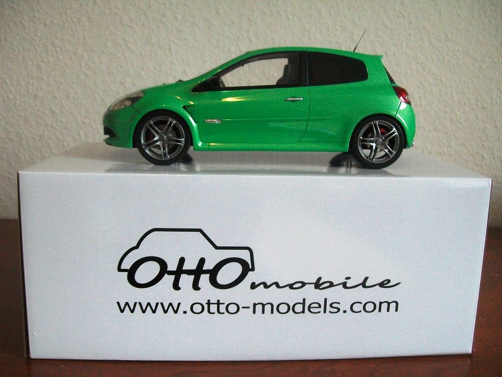 Otto Mobile 1:18 - Miniatura de carro desportivo  (2) - Renault Clio 3 RS Ph.2 + Citröen Saxo VTS #2.2
