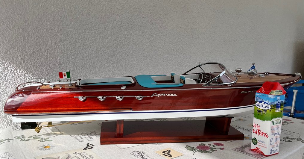 Enorme Maquette de Luxe Riva Aquarama 120 cm bois 1:6 - Βάρκα μοντελισμού #3.2