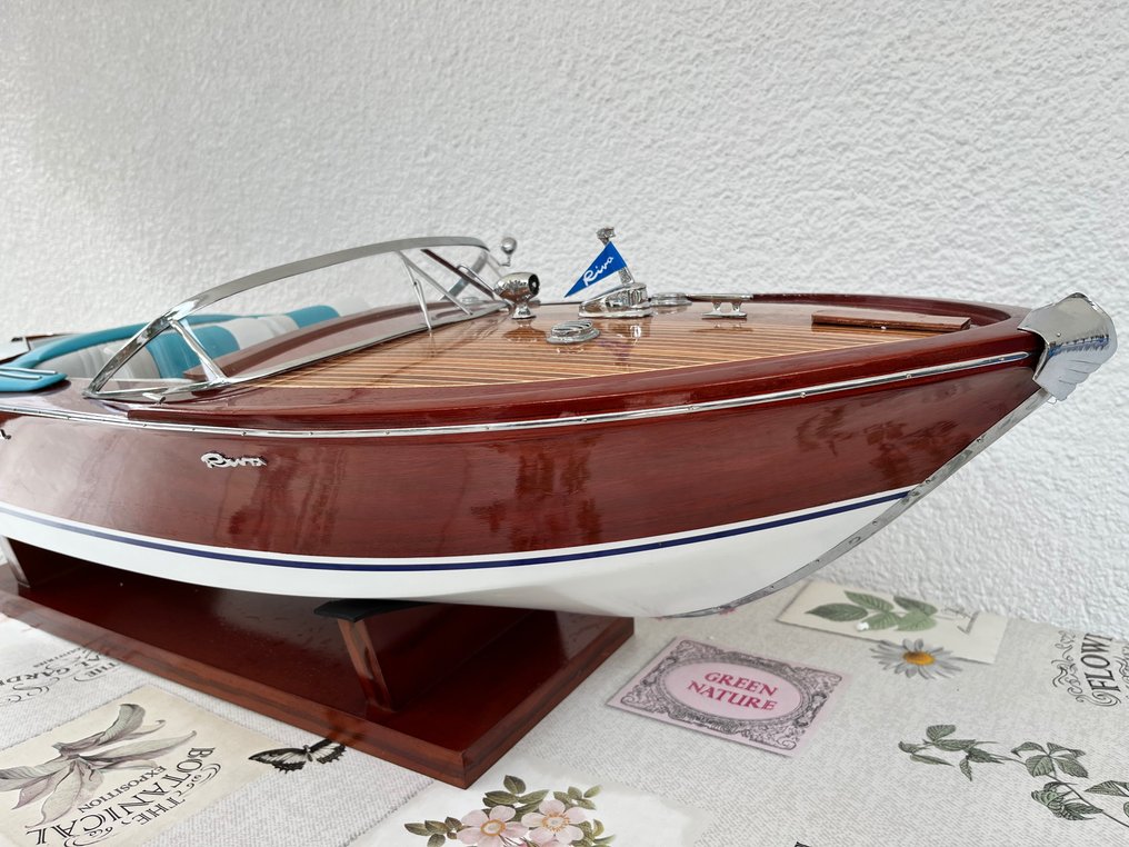 Enorme Maquette de Luxe Riva Aquarama 120 cm bois 1:6 - Βάρκα μοντελισμού #4.3